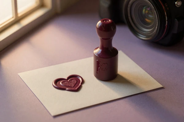 Wax seal still life representing the verified-only match filter on the specialty dating site